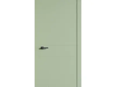 Modern entrance door 85 3D model