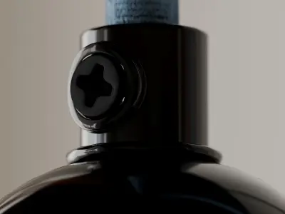 ORIGINAL PLUMEN 001 Chandelier 3D model