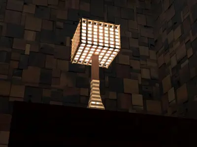 Night Light low poly Low-poly 3D model