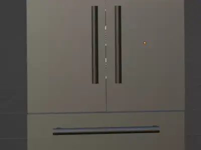 Malk Fridge  Free 3D model