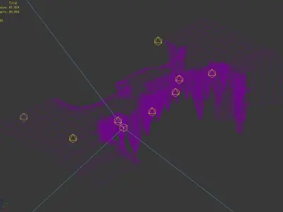 Mountain - Frost Bridge 01 3D model