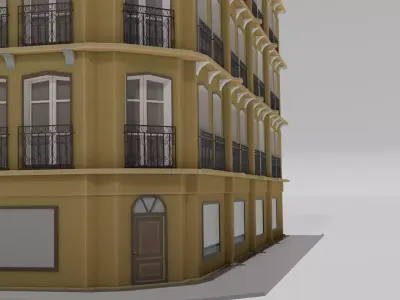 House in Paris 3D model