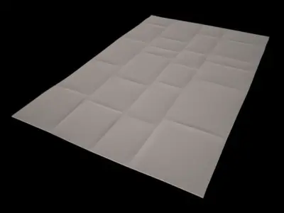 Vintage Carpet 3D model