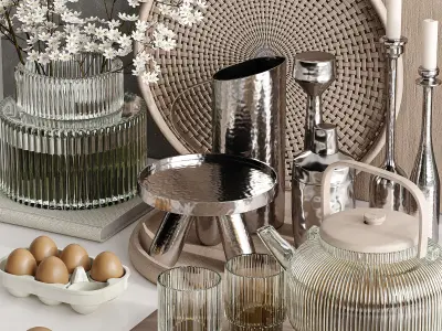 kitchen accessories 048 3D model