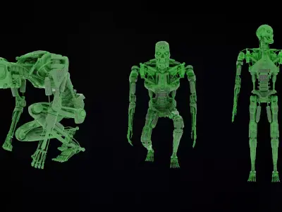 Terminator T-800 3D model