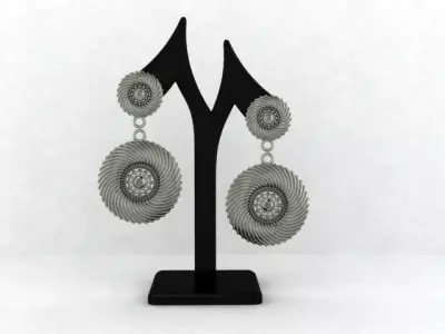 EARRINGS FOE LADYS 3D print model