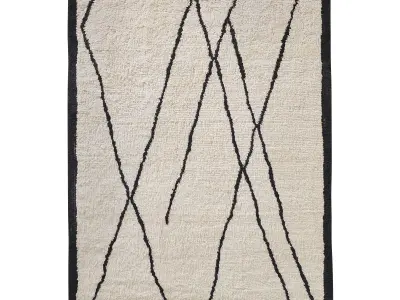 MEDHI WOOL RUG 3D model