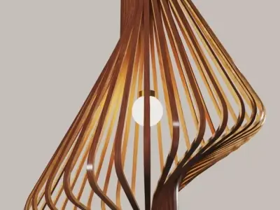 diva pendant lamp Free 3D model
