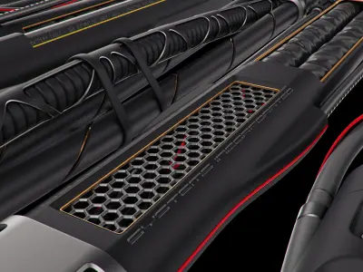 Wires and Cables set 3D model