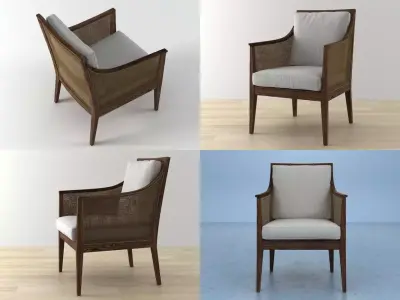 Sem armchair 3D model