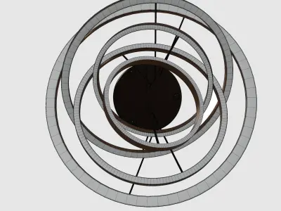 Chandelier 02 3D model purchase