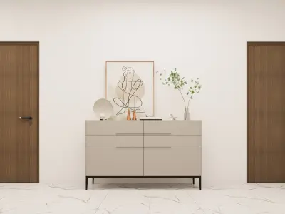 pooja unit design 3D model