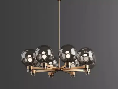 Ceiling light 3D model 43