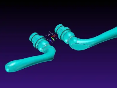 Door Handle Free 3D model