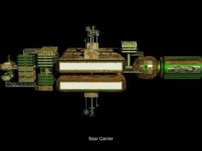 Saar Fleet 3D Model Pack