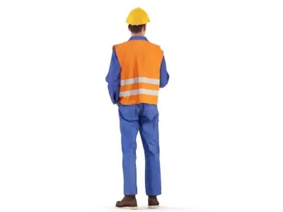 Eric posed 4 3D model