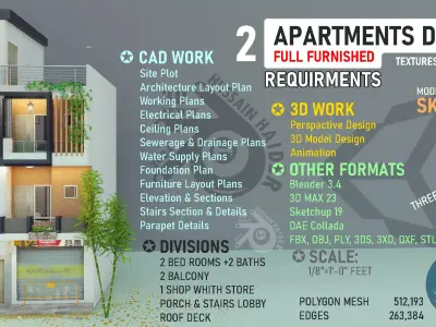 Apartment Design 3D model