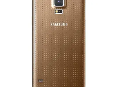 Samsung Galaxy S5 Gold 3D model