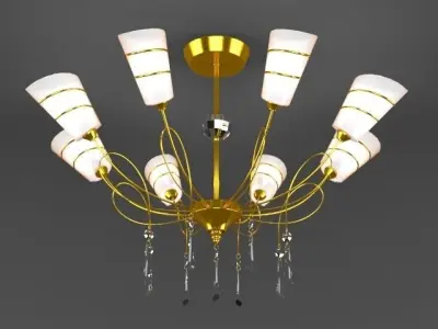 chandelier for the living room  bedroom or kitchen 3D model