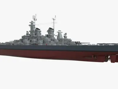  American Heavy Battleship USS Iowa 