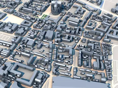 La Cathedrale Saint-Pierre Beauvais France 3D model