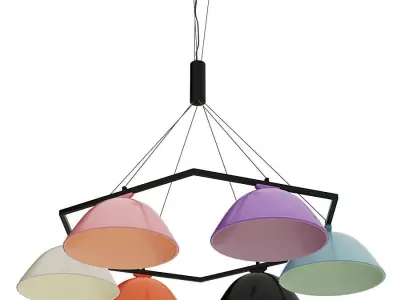Hanging lamp Escada Masda 3D model