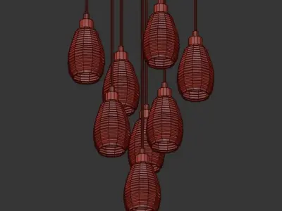 Cluster 3D model