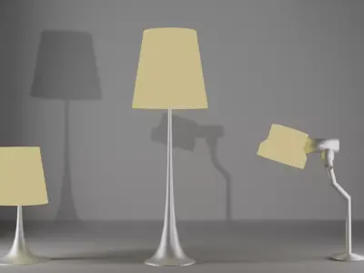 Modern Lamp Design Free 3D model