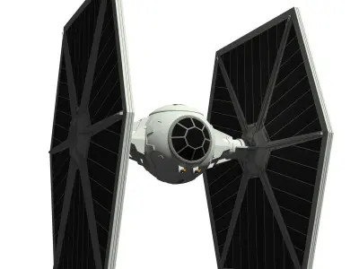 TIE Fighter 3D model