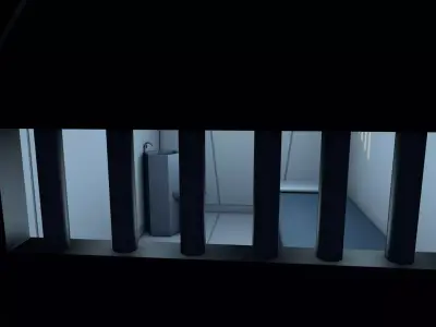 Prison-Room 3D model