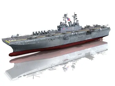  USS Makin Island LHD 8 &amp; F 35-CH53-CH46-AV 8B 