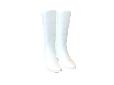 Knee Boots V1 005 Low-poly 3D model