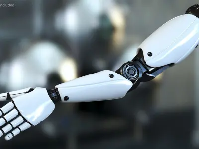  Mechanical Hands Rigged for Maya Collection 