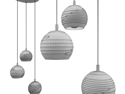 LEMORIETA Suspension lamp 3D model