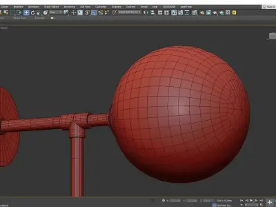 Mitzi Ashleigh Wall Sconce Low-poly 3D model