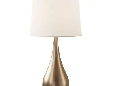 mercury row table lamp 3D model