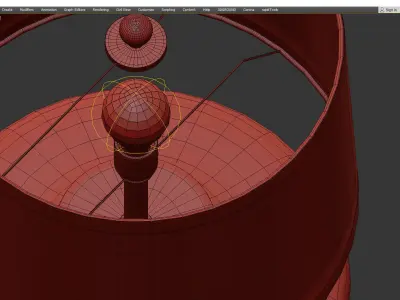 Chelsea House Gainsboro Table Lamp Low-poly 3D model