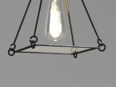 Hanging Lamp LOFT HOUSE P-148 3D model