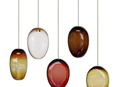 Bella Figura pendant lamp from Kolkhoze 3D model