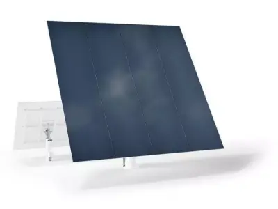 Solar Panel On Stand 3D model