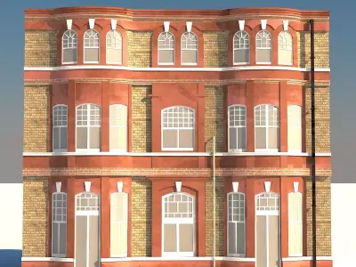 Building 3D Model brick 3D model