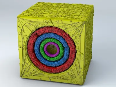 Sci-Fi Shapes The Keeper of the Key 3D model