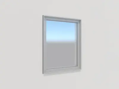Japanese Window FIX  3D model