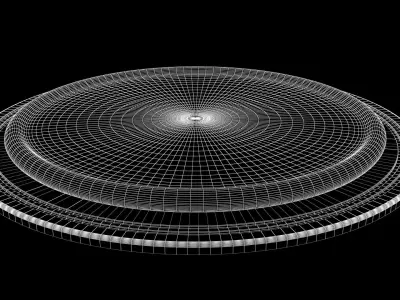 Vegetable Pizza Free 3D model