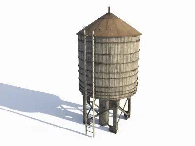 Water Tanks 3D model