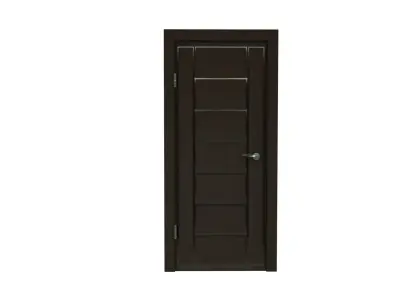 Door entrance Low-poly 3D model