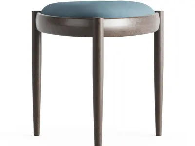 Uni Stool by Miyazaki 3D model