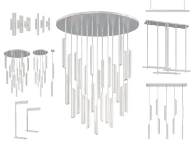 Audubon Lighting Collection 3D Model Pack