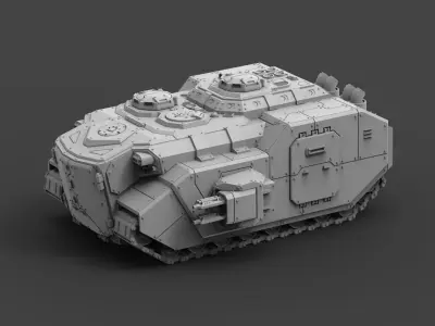 Armored Might MRHV Complete Kit 3D print model