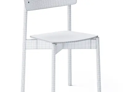Cross Chair by TAKT 3D model